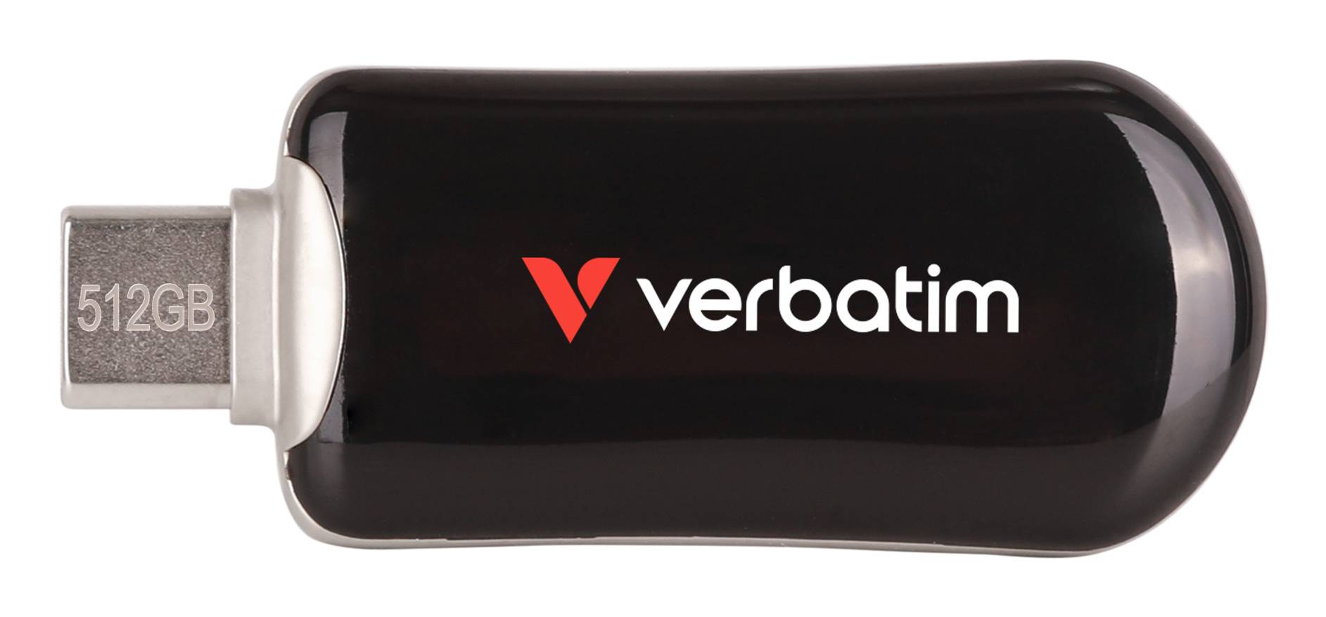Verbatim PLECTRA USB-C FLASH DRIVE BLACK 512GB (30227)-0