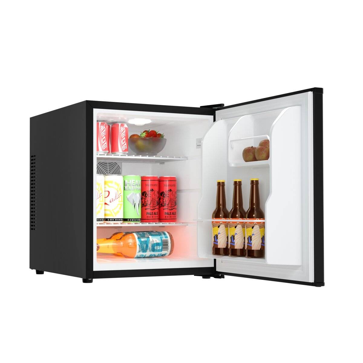 Mini frigo Polar 47 nero da 45 litri di capacità ed efficienza energetica-0