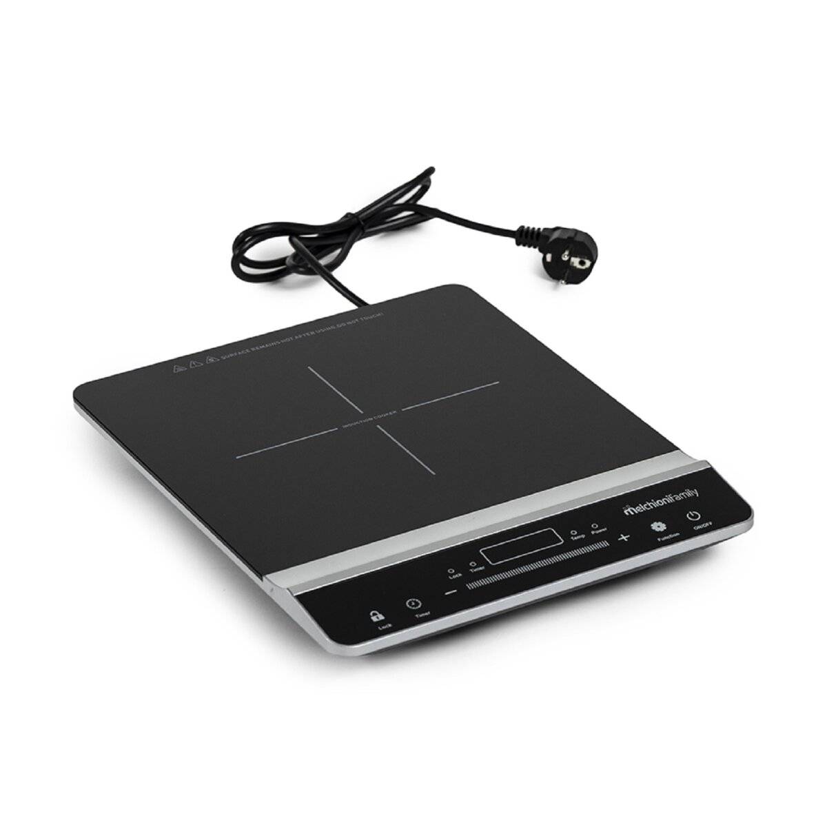 Piano cottura a induzione TSUNAMI1 1800W Con touch control e funzione timer-0