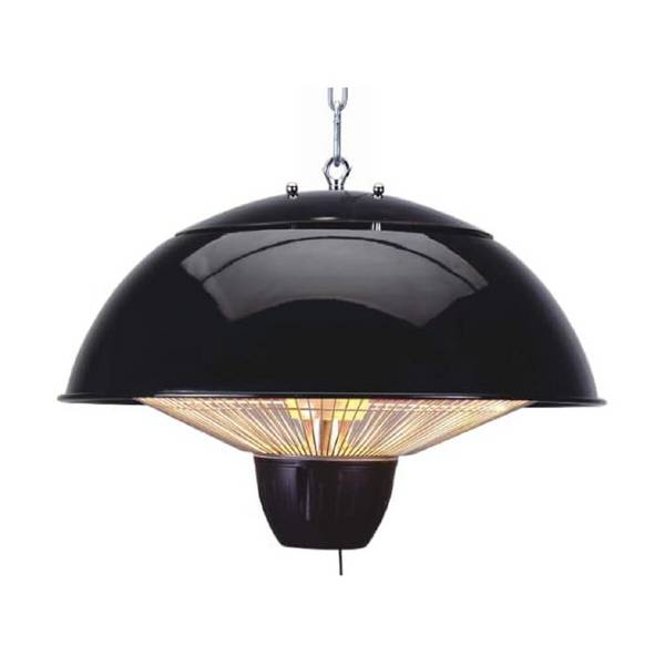 Stufa da soffitto per esterno, resistenza alogena, 1500 W