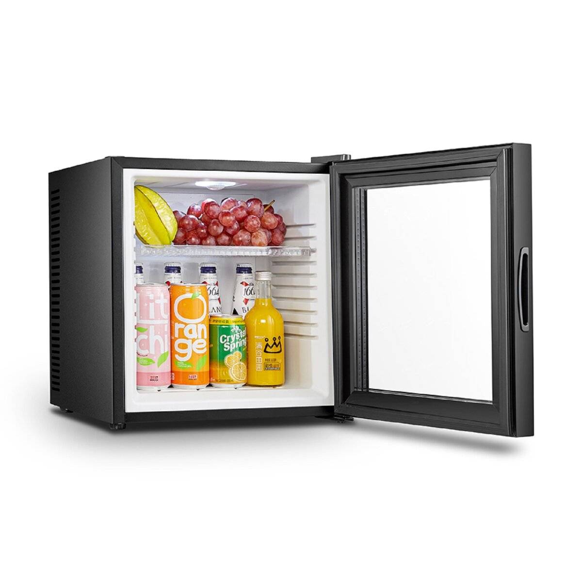 Mini frigo 58W ICEBERG GLASS 23L Compatto ed efficiente dal punto di vista energetico-0