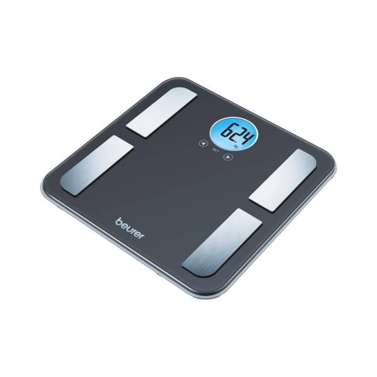 Beurer BF 195 Bilancia Diagnostica in Vetro con Display LCD Rotondo-0