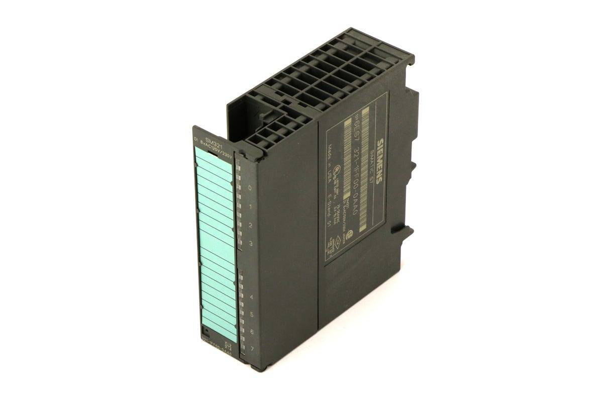 Siemens - 6ES7321-1FF00-0AA0 - SIMATIC S7-300, DIGITAL INPUT SM 321, OPTICALLY ISOLATED, 8-0