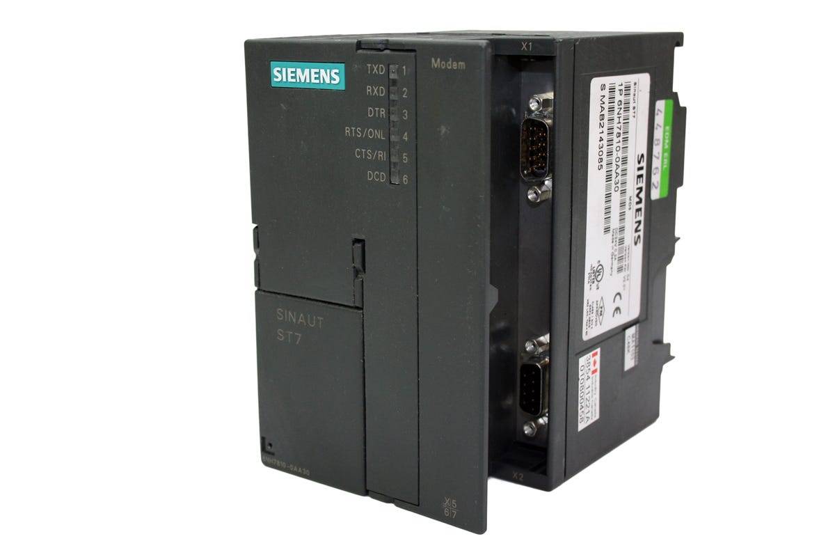 Pezzo di ricambio SINAUT ST7, modem di selezione MD3 per rete telefonica analogica; con RS-232/RS-48-0