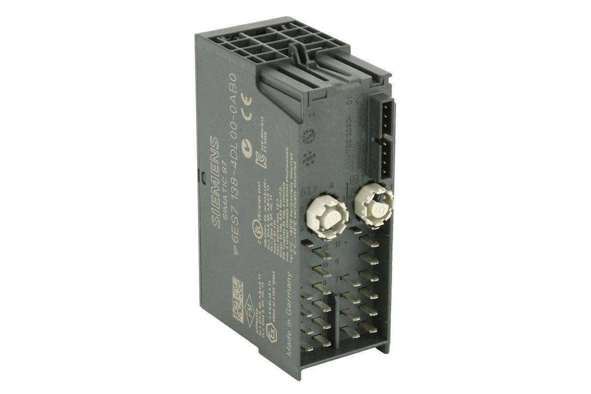 Siemens 6ES7138-4DL00-0AB0 6ES71384DL000AB0 Modulo elettronico PLC 24 V/DC, 28.8 V/DC-4