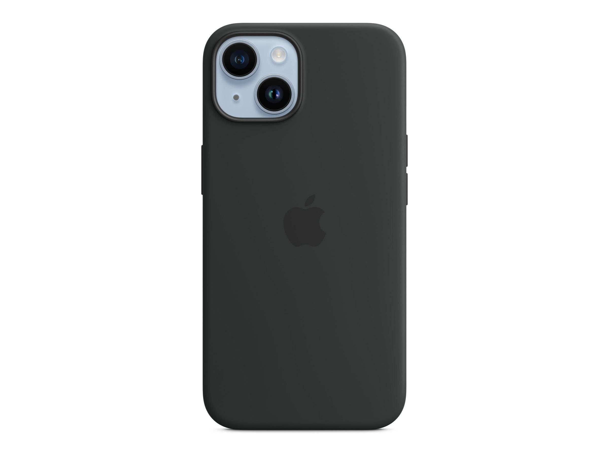 Custodia Apple in silicone con MagSafe per Apple iPhone 14, mezzanotte-1