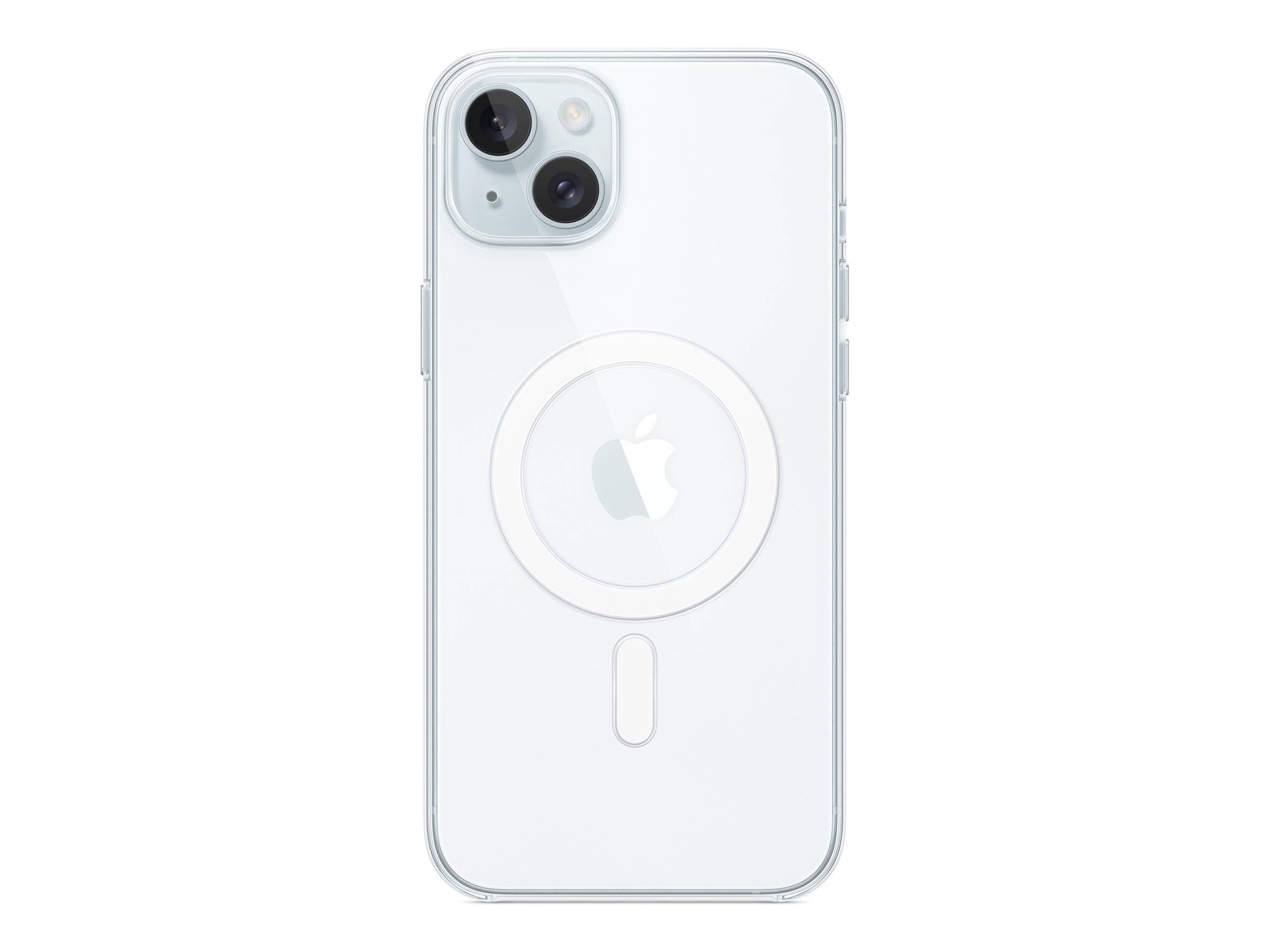 Custodia trasparente Apple con MagSafe per iPhone 15 Plus, trasparente-1