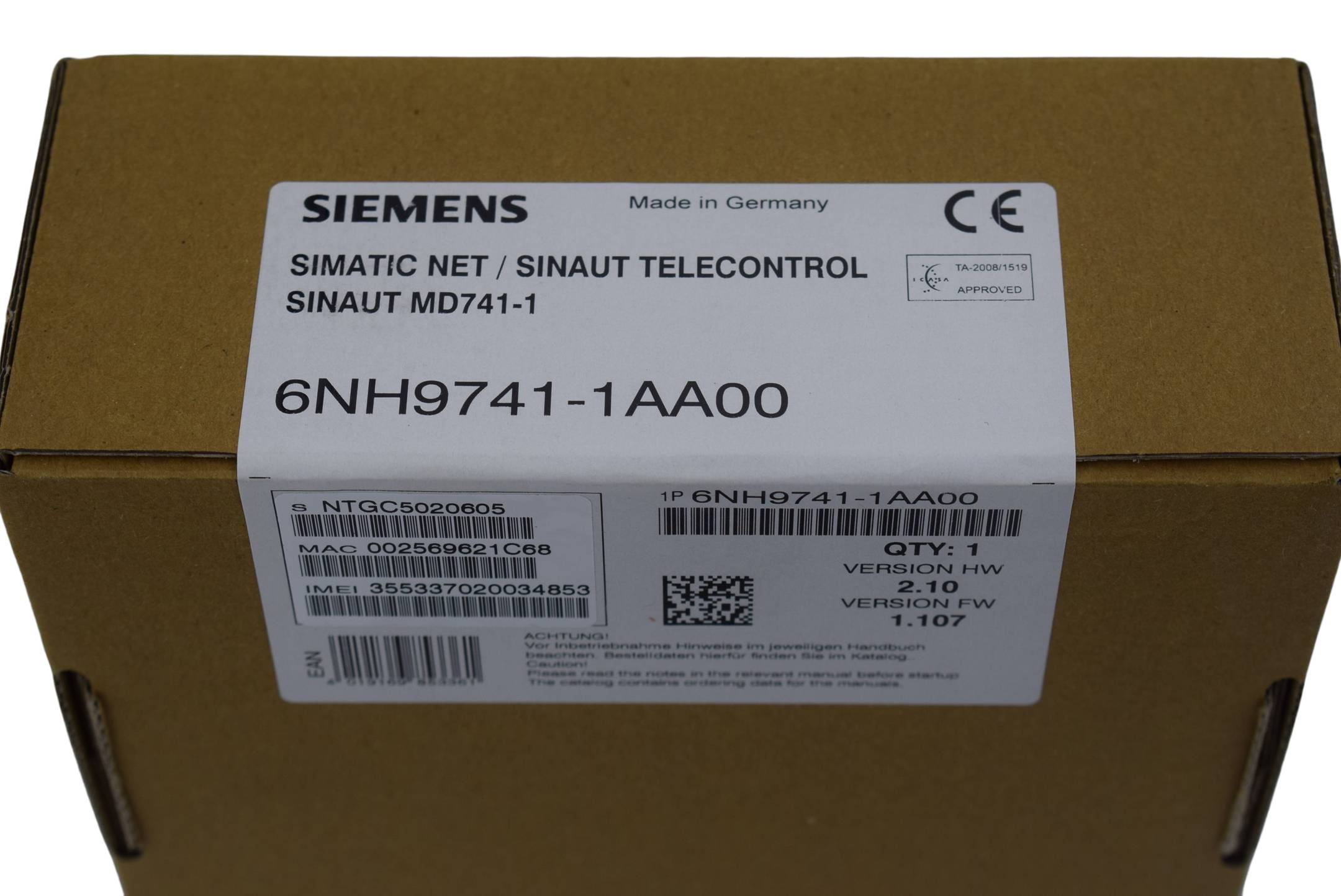 SINAUT MD741-1 Router EGPRS per la comunicazione IP wireless basata su Ethernet.-0