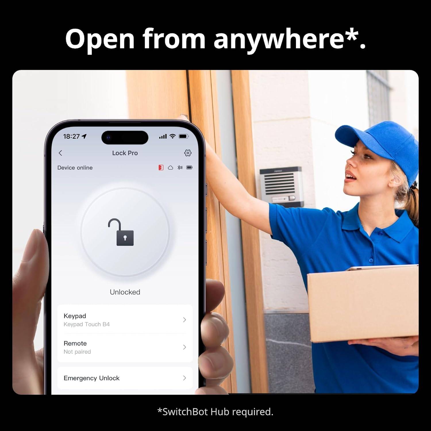 Switchbot SWB W3500000 - Smart Lock Pro (WV3500000)-3