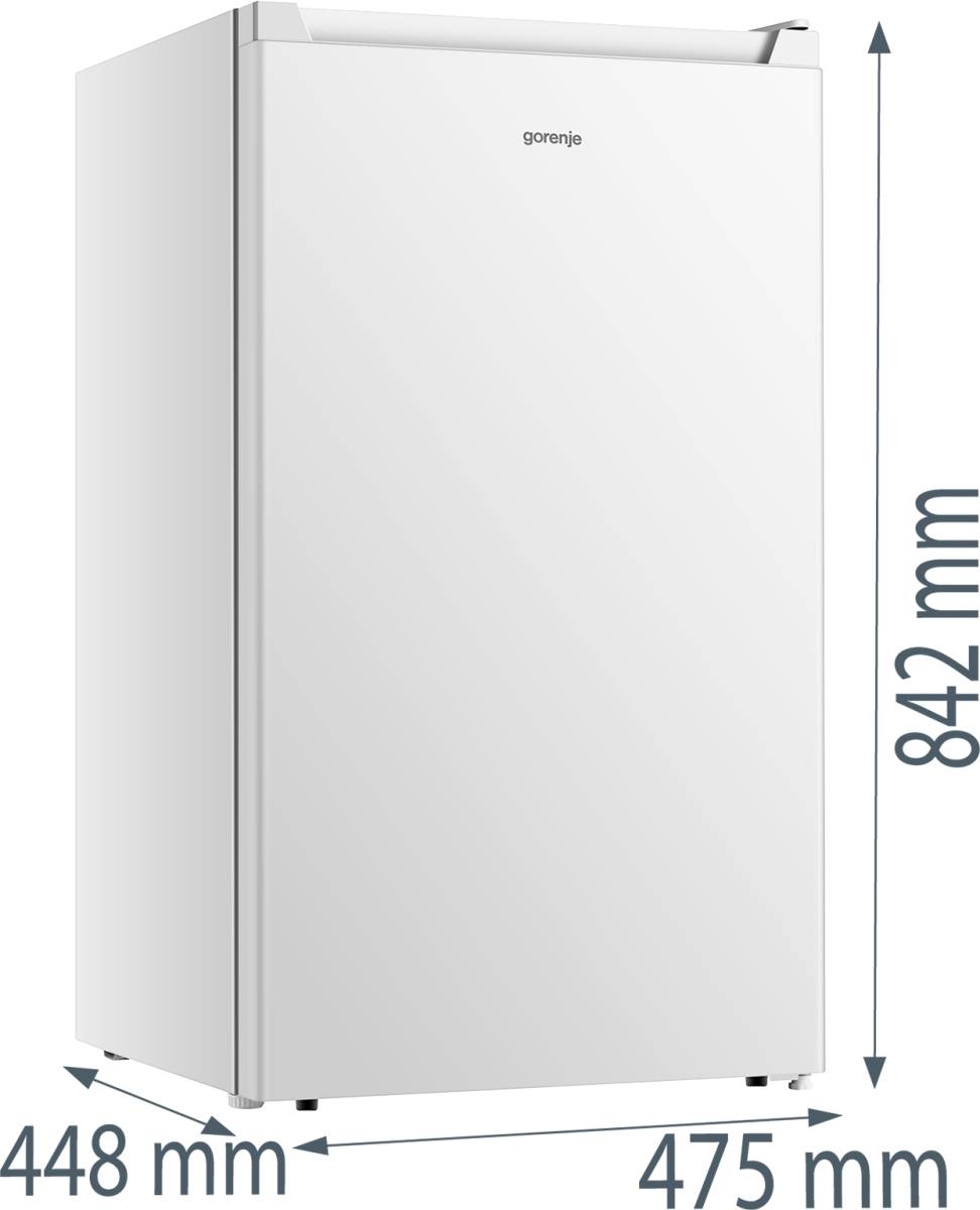 Gorenje RB39EPW4 monoporta Libera installazione 82 L E Bianco-4