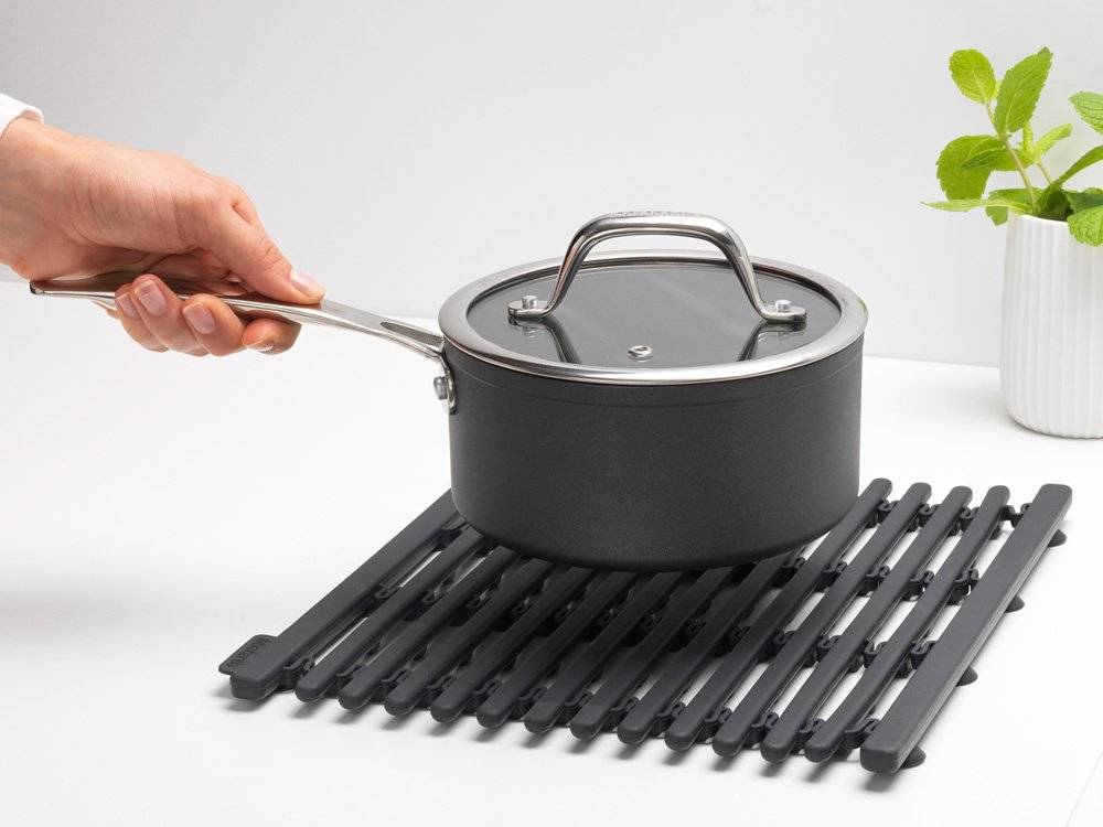 Brabantia Spülmatte Silicon Dark Grey (302589)-2