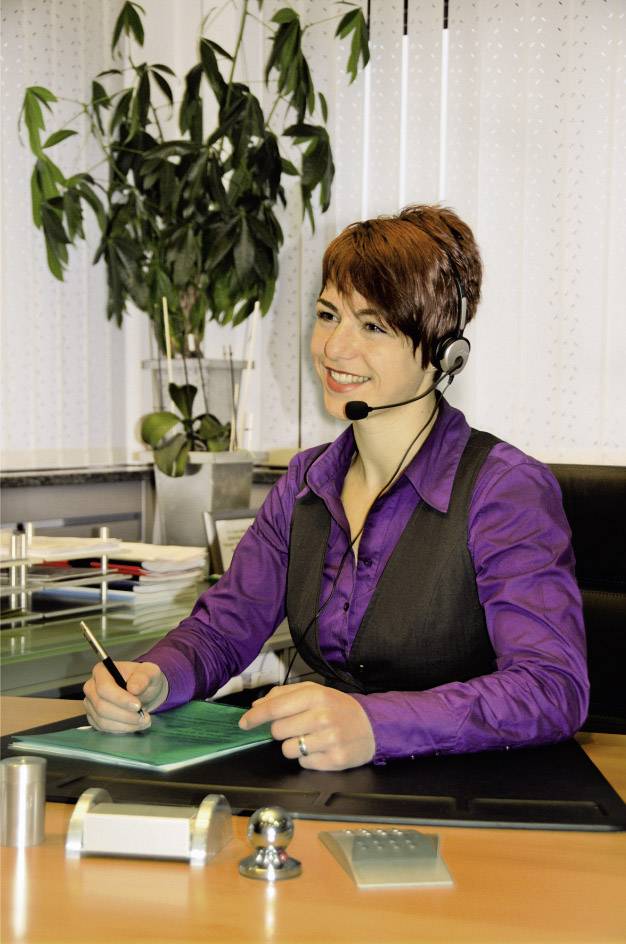 Hama Headband Headset for DECT Telephones Cuffie On Ear via cavo Mono Argento, Nero regolazione del volume Telefono-4