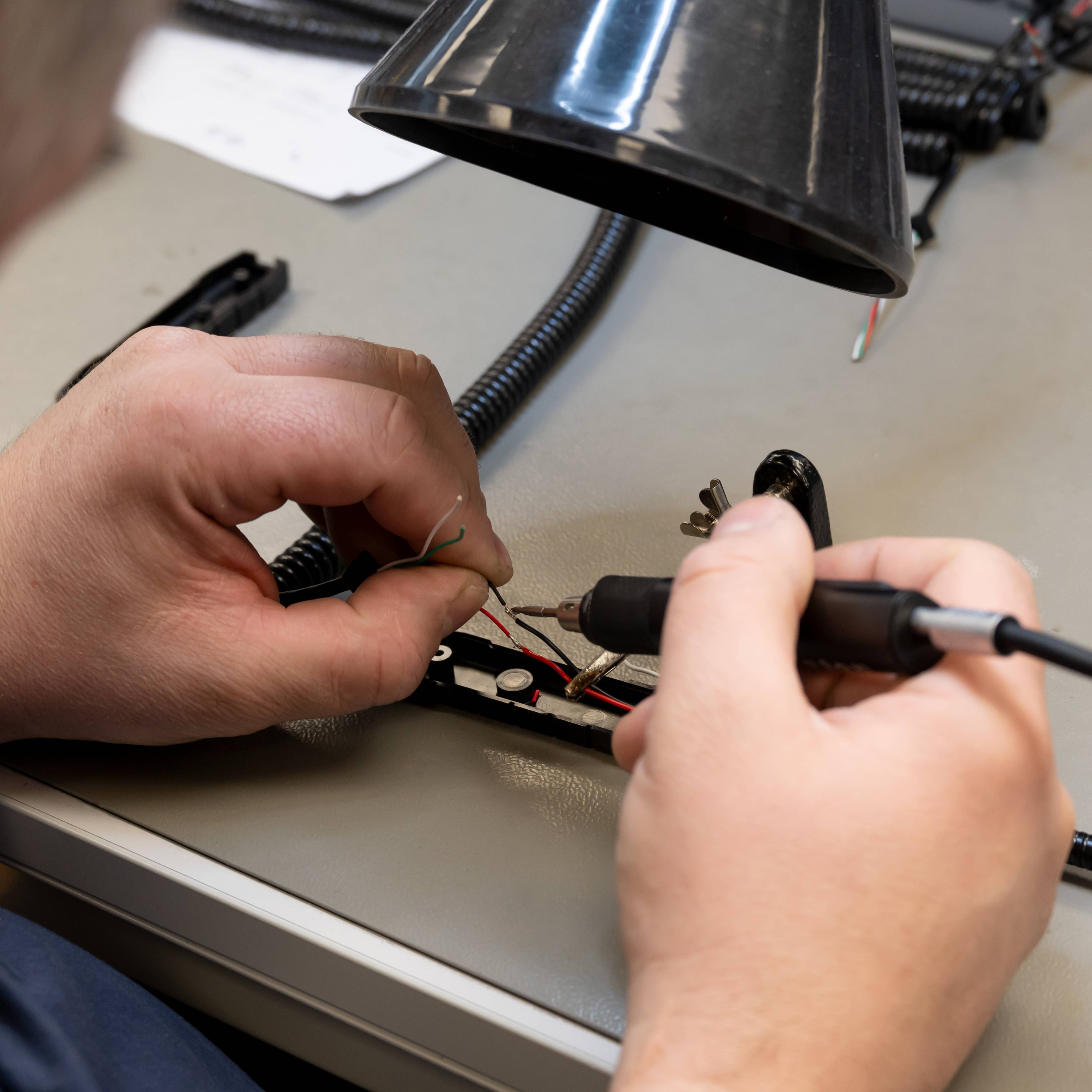 PCE Instruments PCE-ESI 450 Saldatore 240 V 100 W Forma a punta 100 - 450 °C incl. Punta di saldatura-4