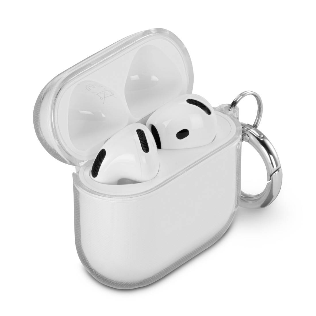 Hama Custodia protettiva per custodia di ricarica Adatto per (cuffie):Auricolari In Ear Trasparente-3