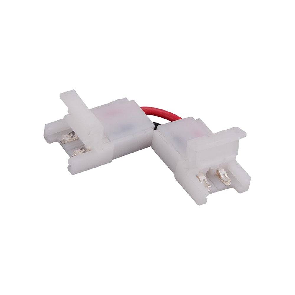 V-TAC Connettore a L Angolare 90° Clip 2 Pin per Strip LED Monocolore 10mm-0
