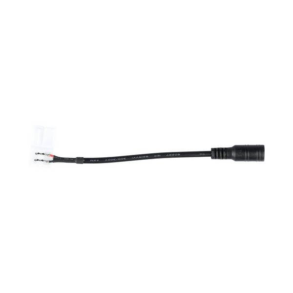 V-TAC Connettore Clip 2 Pin Jack Strip LED 5050 10mm Cavo 105mm