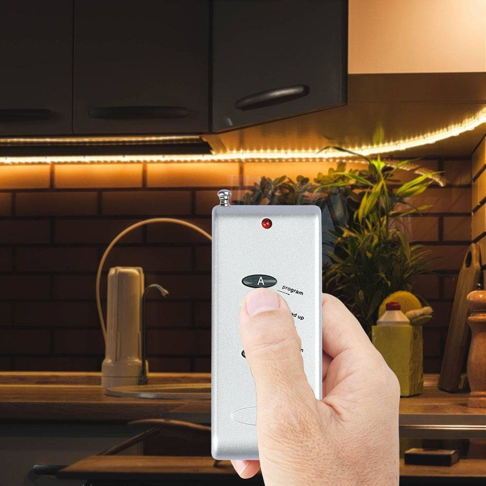 V-TAC Controller Dimmer RF 2.4GHz Strip LED RGB 12-24V 12A + Telecomando-1