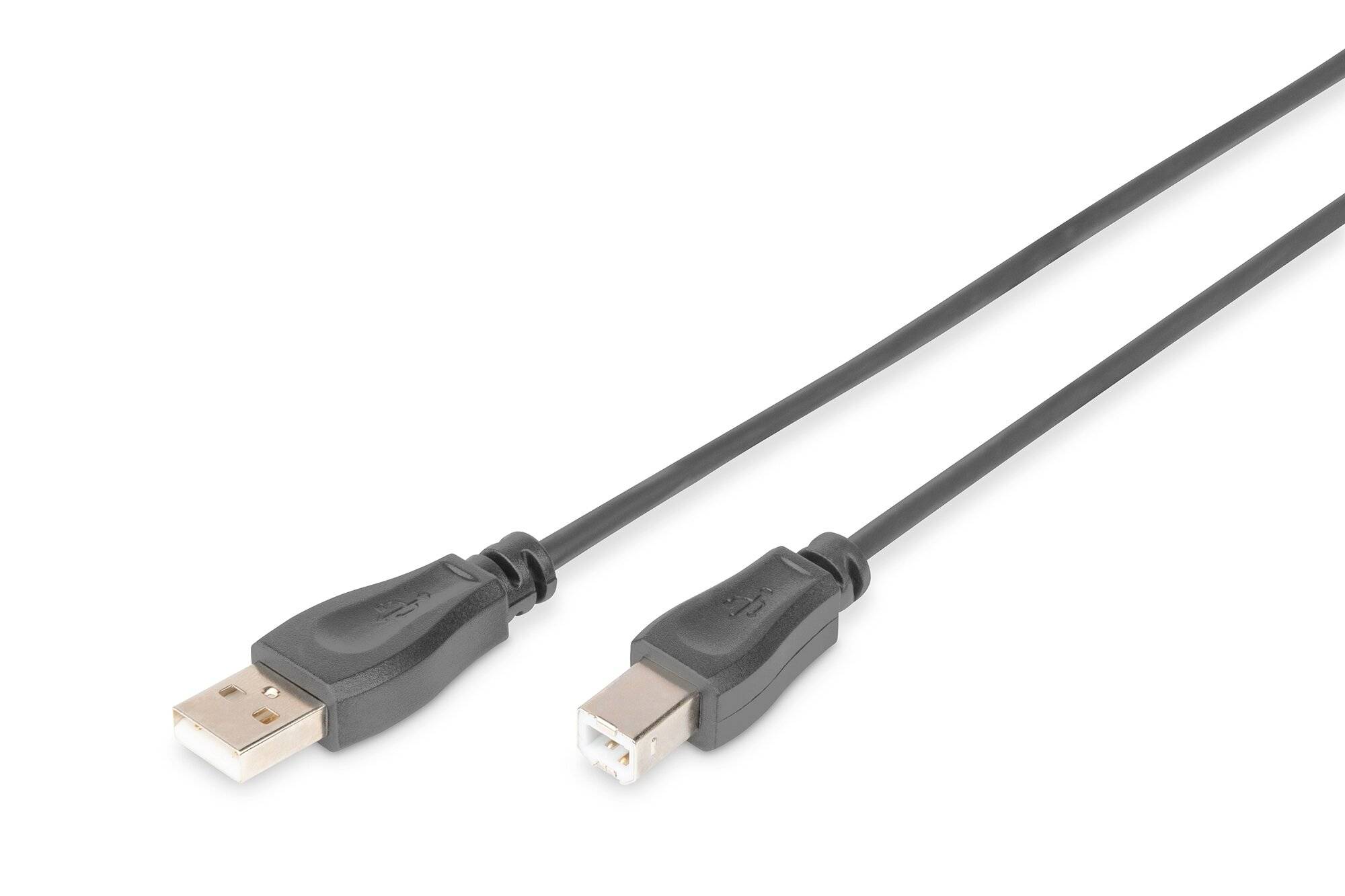 Digitus Cavo USB USB 2.0 Spina USB-A, Spina USB-B 3.00 m Nero DB-300105-030-S-4