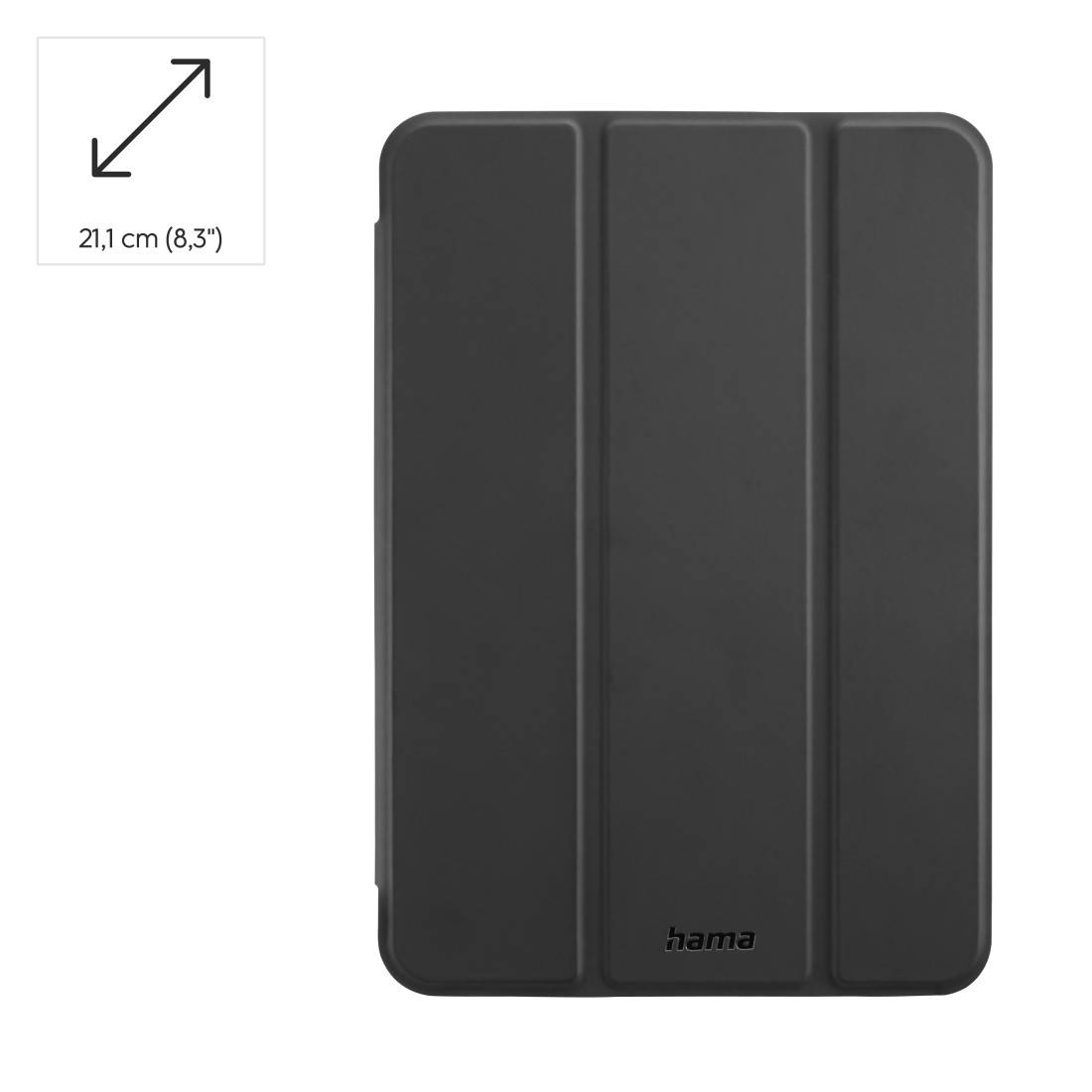 Hama Tablet-Hülle Fold für Apple iPad mini 8.3 (2024), Schwarz (00222019)-3