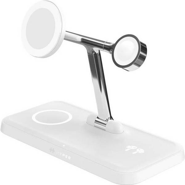 Hj 4 in 1 charging stand white