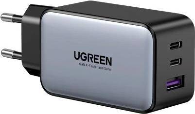 UGREEN Nexode S 65W 3-Port GaN Fast Charger EU gray (35042)-0