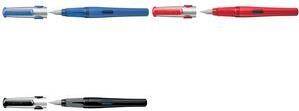 Pelikan Füllhalter Pelikano Original P480F, blau ergonomische Soft-Griffzone, Edelstahlfeder mit Iridiumkorn, - 1 Stück-0