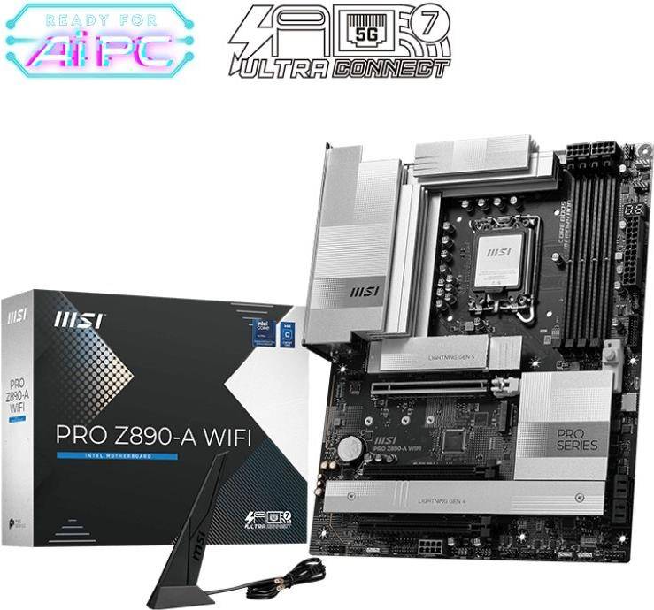 MSI PRO Z890-A WIFI Mainboard (7E32-002R)-0
