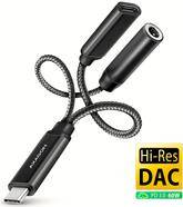 AXAGON ADA-HCPD, USB-C na 3.5mm jack - Hi-Res DAC audio adaptér, (ADA-HCPD)-0
