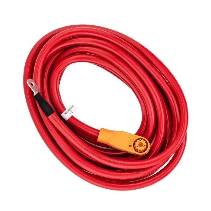 V-TAC Cavo 4AWG 5m per Collegamento Polo Positivo HV BOX - Inverter-0