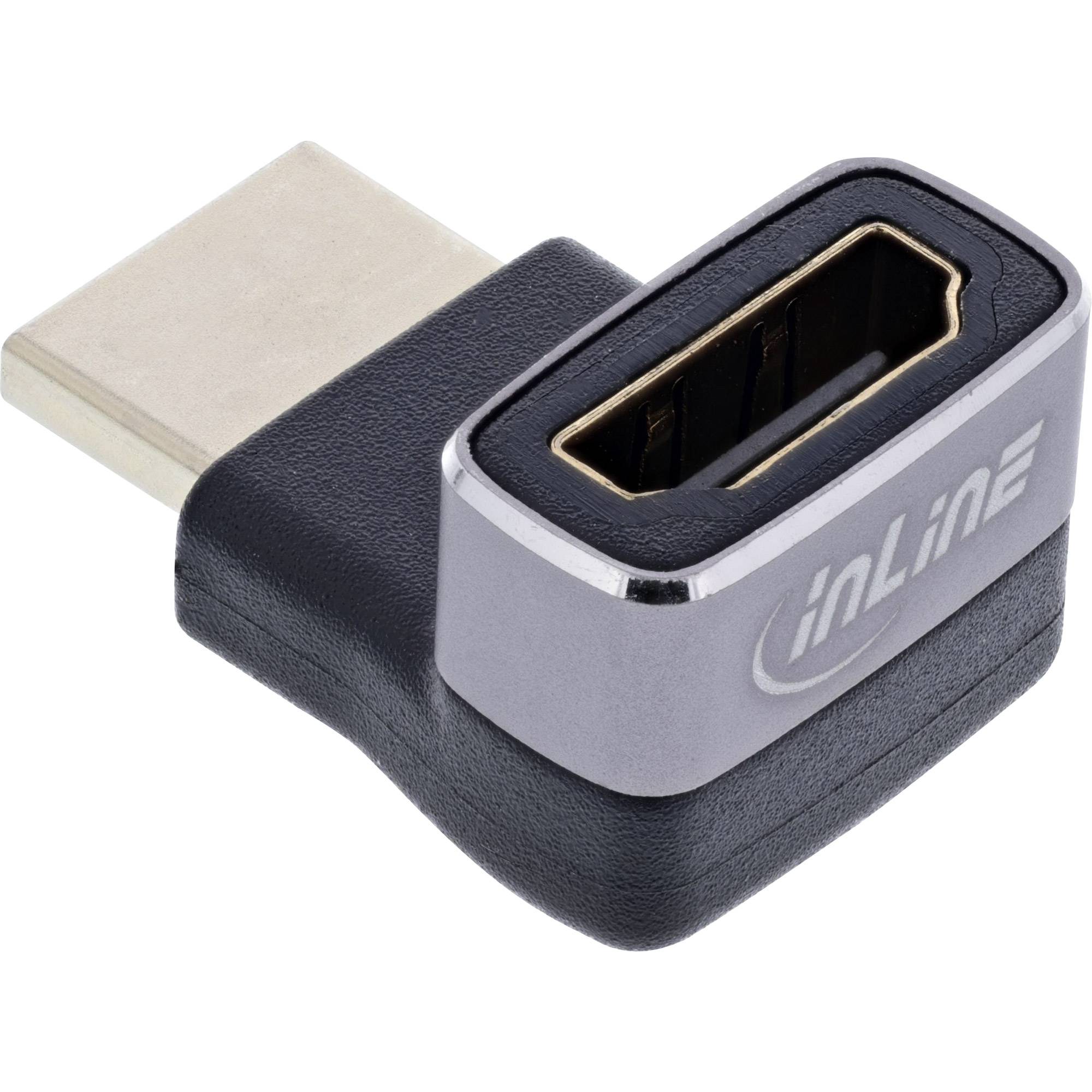 InLine 17991G adattatore per inversione del genere dei cavi HDMI A Nero Grigio-1