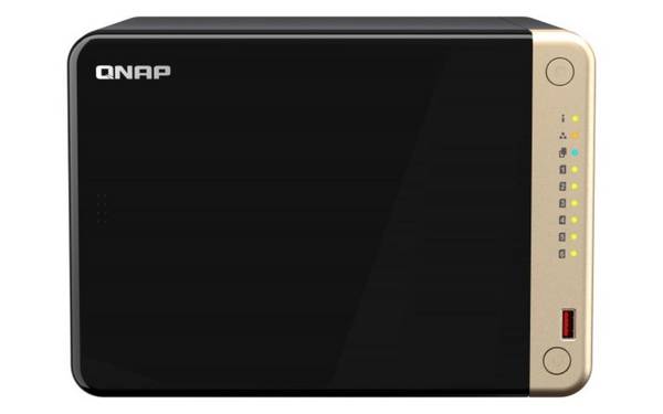 NAS assemblato QNAP Tower TS-664-8G 48TB (6x8TB) con dischi Seagate IronWolf
