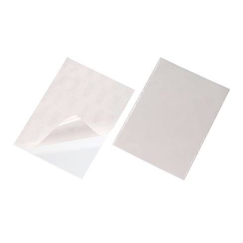Buste adesive DURABLE POCKETFIX® A4 polipropilene trasparente conf. 10 pezzi - 829519-3