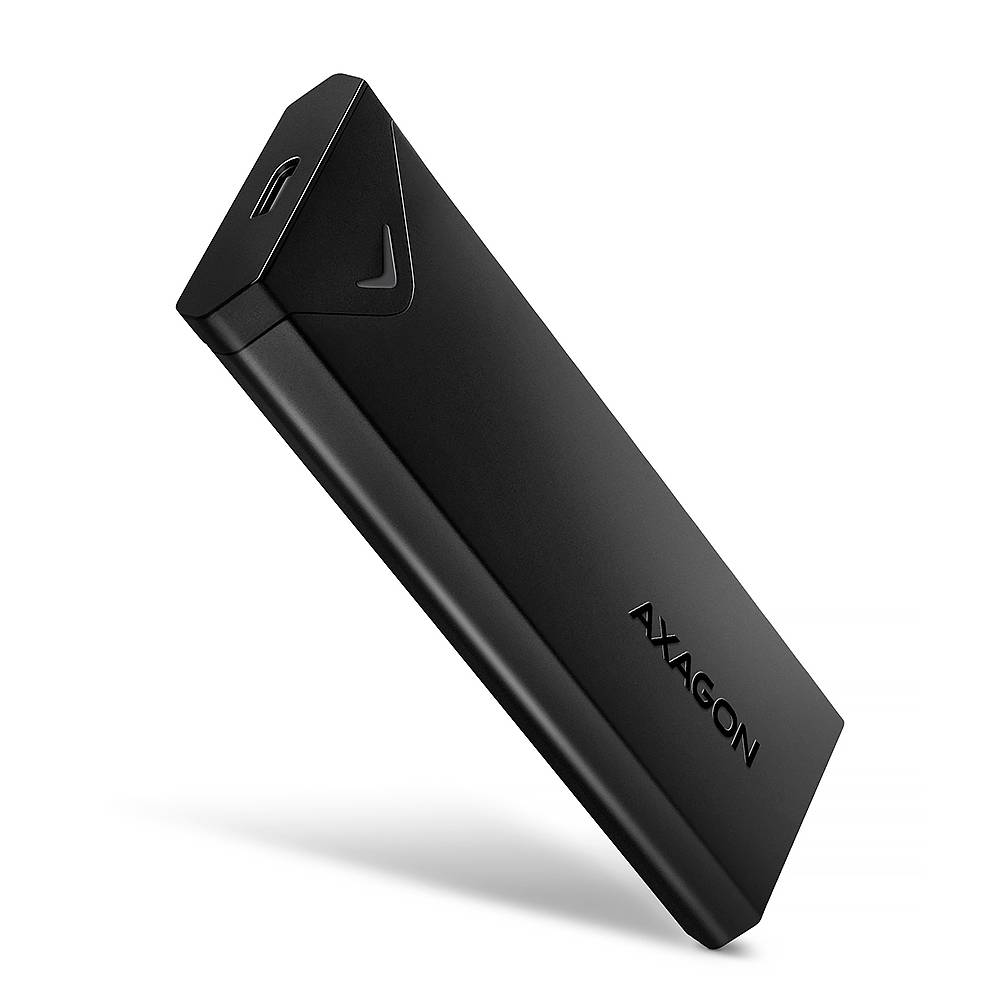 AXAGON AXAGON EEM2-UB2 kišen, USB-C 10 Gbps - M.2 NVMe SSD ARROW džut, juoda (EEM2-UB2)-0