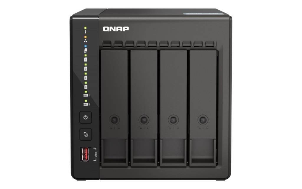 NAS assemblato QNAP Tower TS-453E-8G 64TB (4x16TB) con HDD Seagate IronWolf Pro-0