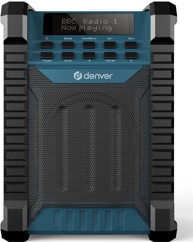 Inter Sales DENVER WRD-60 - Baustellenradio - 100 Watt (111111200030)-0