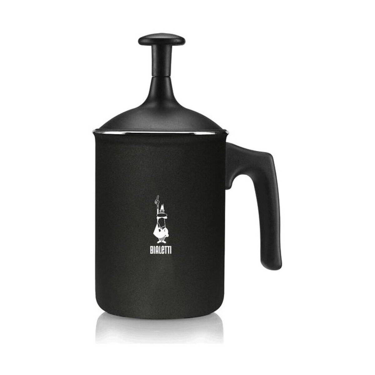 Bialetti Tutto Crema 3 tazze, montalatte manuale-0