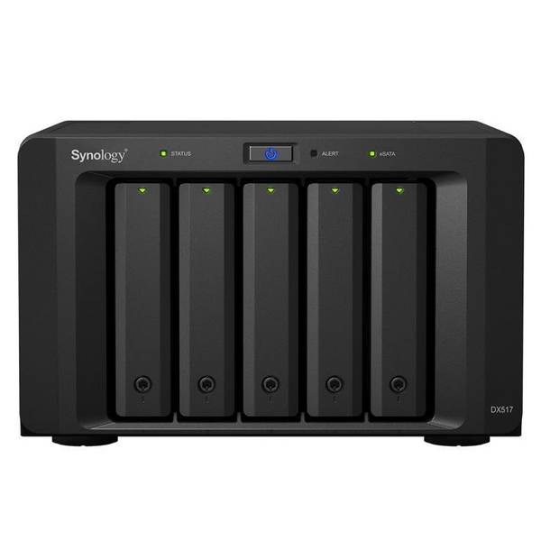 Box di Espansione Synology Tower DX517 30TB (5 x 6 TB) HDD NAS IronWolf - Necessita di un NAS per funzionare