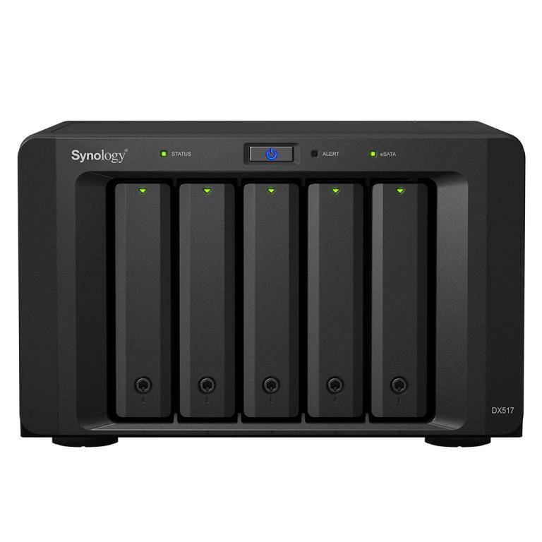 Box di Espansione Synology Tower DX517 40TB (5 x 8 TB) HDD NS - Necessita di un NAS per funzionare-0