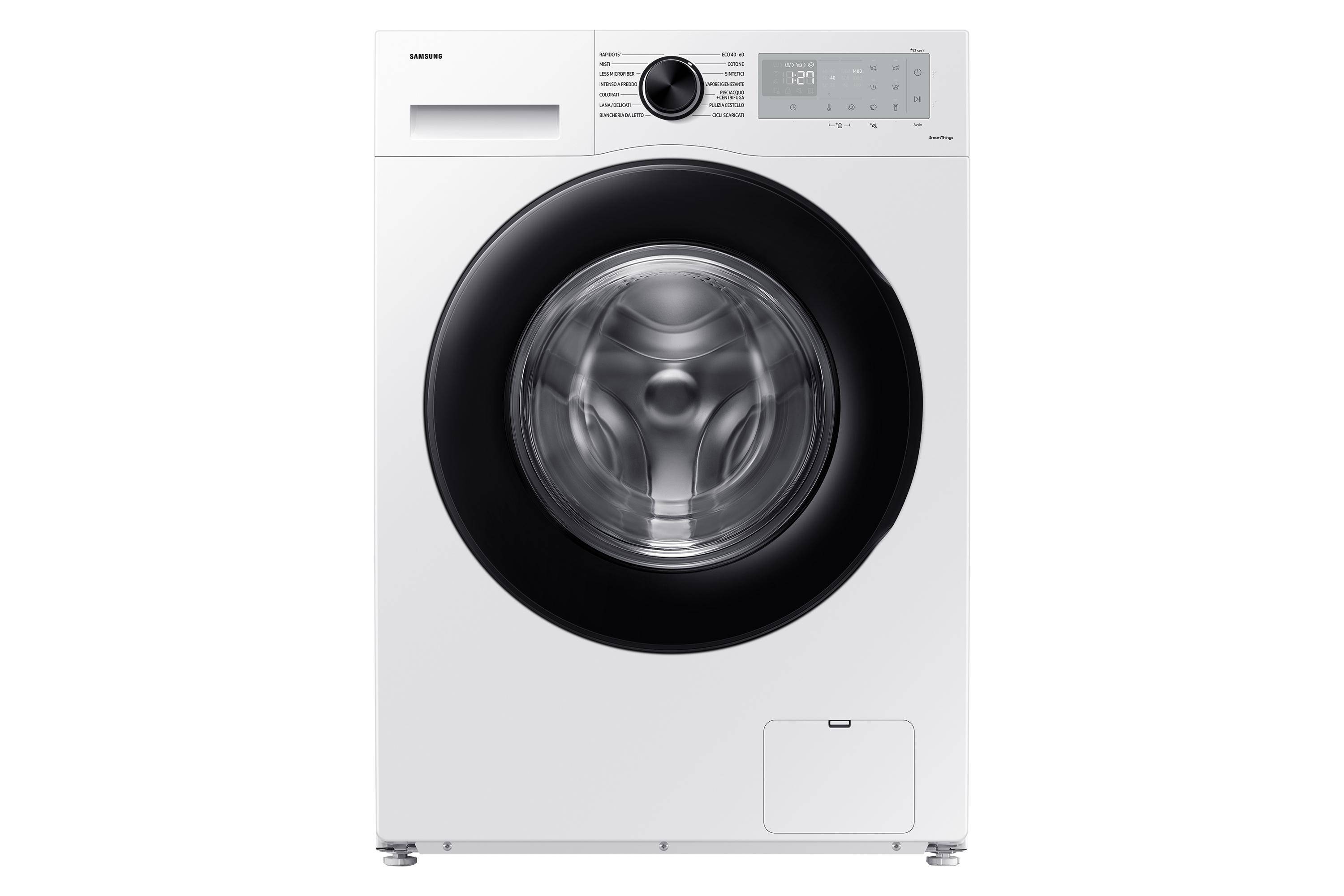 SAMSUNG LAVATRICE 9KG WIFI AI A1400GIRI BIANCO WW90CGC04DAHET-0