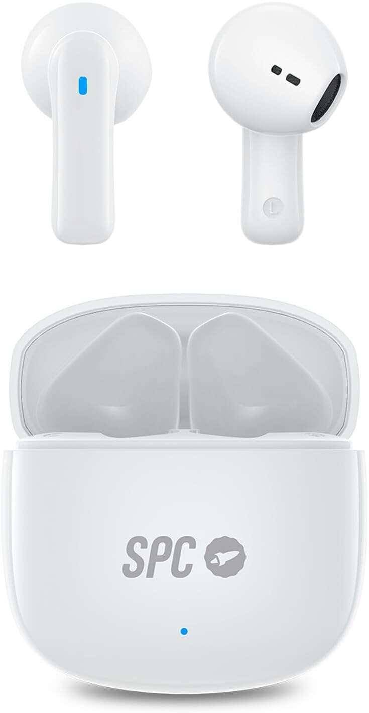 Cuffie SPC True Wireless Zion 2 Play - Autonomia 28 ore - Base di ricarica USB-C - Controllo tramite tasti - Compatibile-0