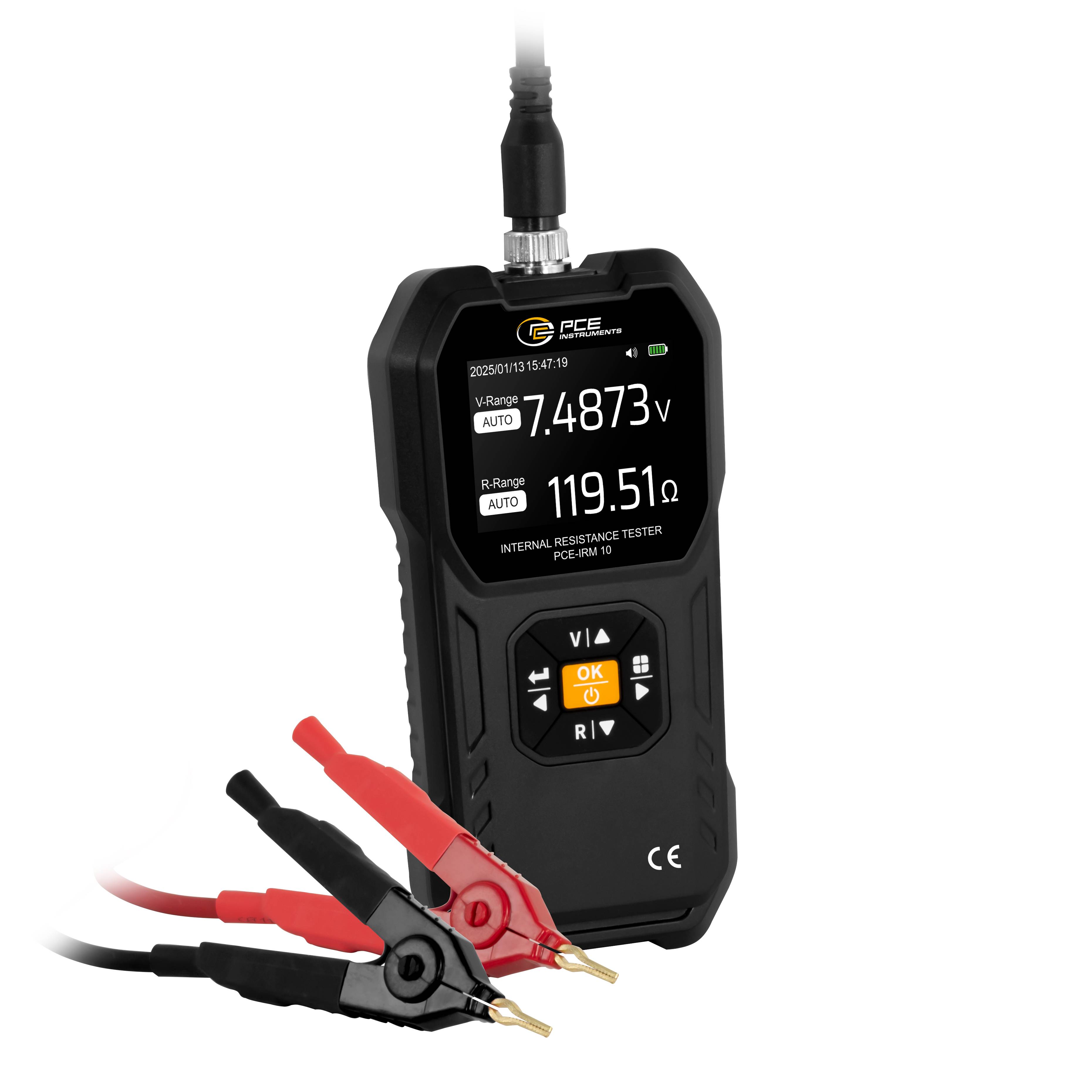 PCE Instruments PCE-IRM 10 Multimetro portatile digitale Display grafico-0