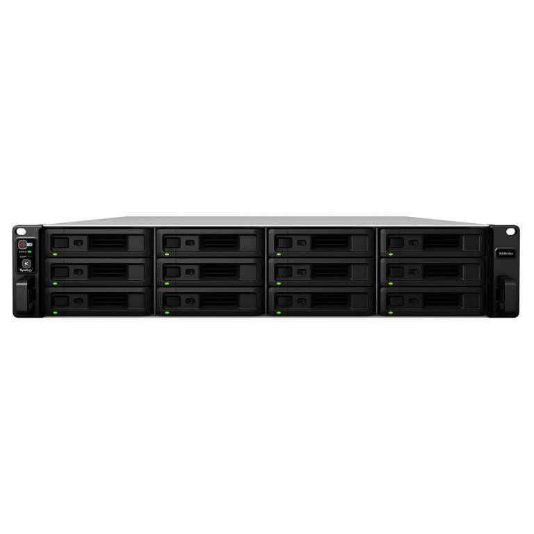 NAS assemblato Synology Rack (2U) RS3618XS 96TB (12x8TB) con HDD Synology HAT-0