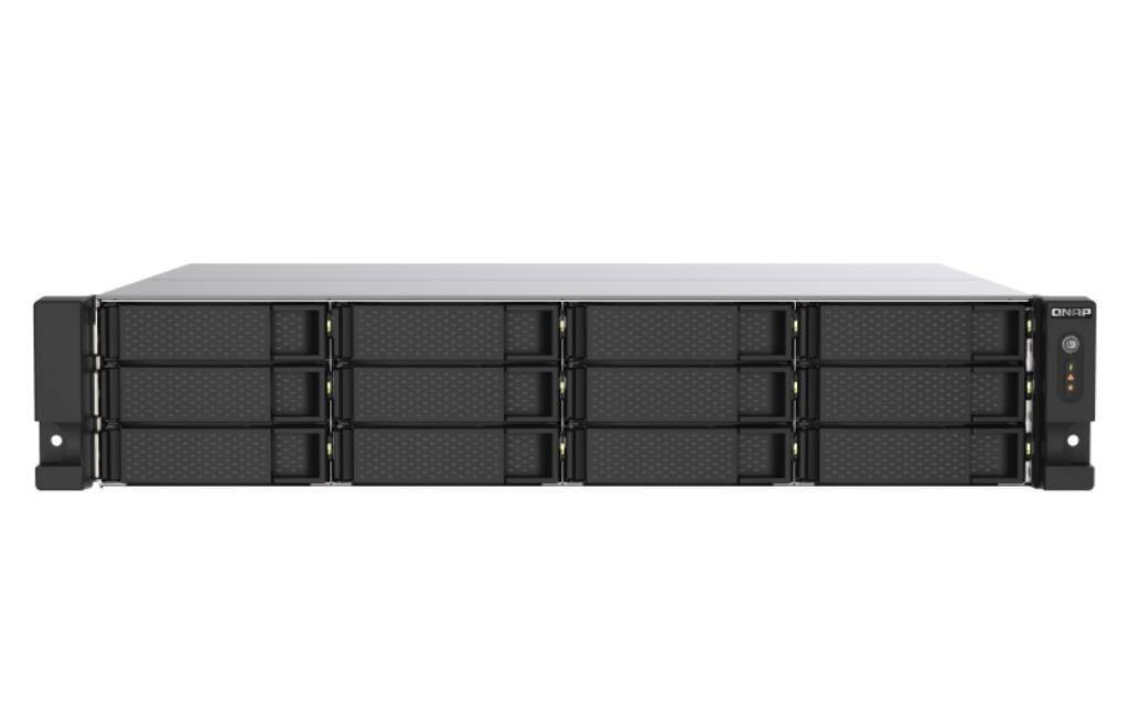 NAS assemblato QNAP Rack (2U) TS-1273AU-RP-8G 144TB (12x12TB) con HDD Seagate IronWolf Pro-0