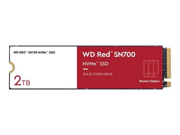 SSD WD Red SN700 - M.2 2280 2TB - PCIe 3.0 x4 NVMe - 0.69 DWPD