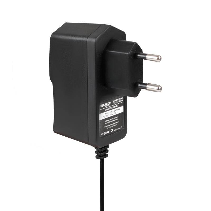 VULTECH ALIMENTATORE TELECAMERA 12V 1A CM-01A-0