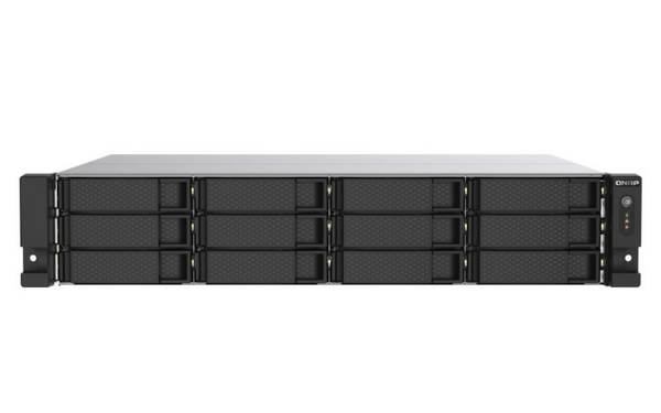 NAS assemblato QNAP Rack (2U) TS-1273AU-RP-8G 72TB (12x6TB) con HDD Seagate Exos