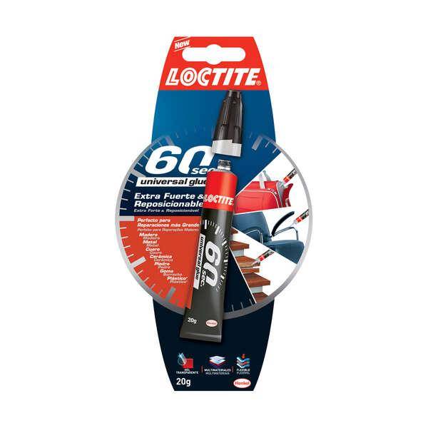Loctite 60Sec Std Box - Adesivo gel trasparente riposizionabile - Attacca in 60 secondi - Adesione extra forte - Ideale-0