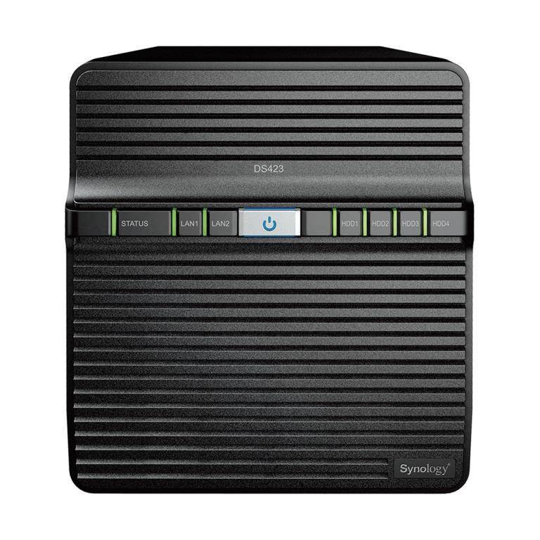 NAS assemblato Synology DS423 48TB (4x12TB) con HDD Synology HAT 33xx-0