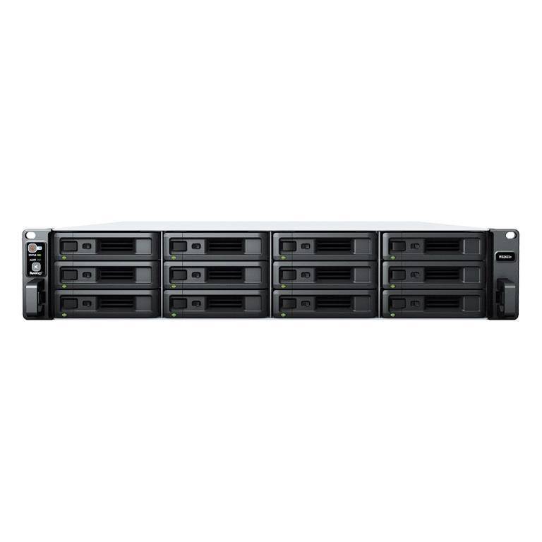 NAS assemblato Synology Rack (2U) SY-RS2423+96TNSSYNO 96TB (12x8TB) con HDD Synology HAT Entreprise-0