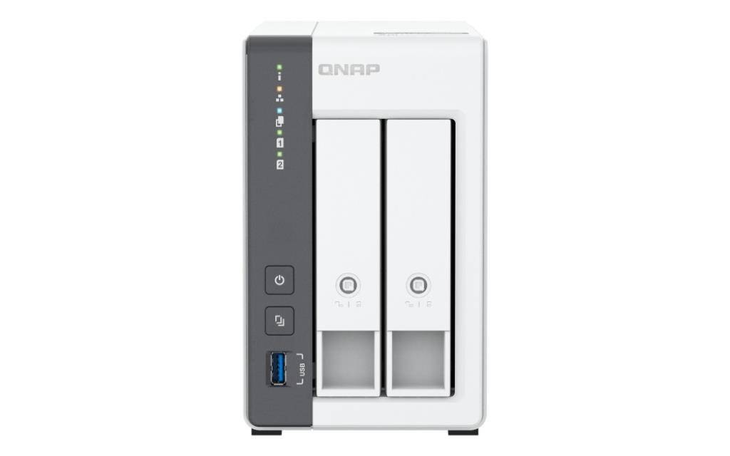 NAS assemblato QNAP TS-216G 4TB (2x2TB)con HDD WD Red NAS-0